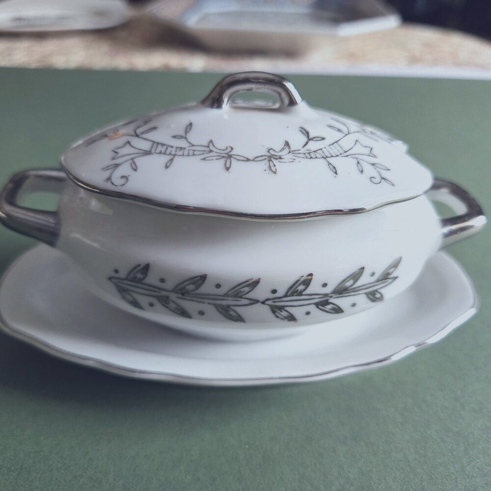 Vintage Lefton Individual Gravy Boat
